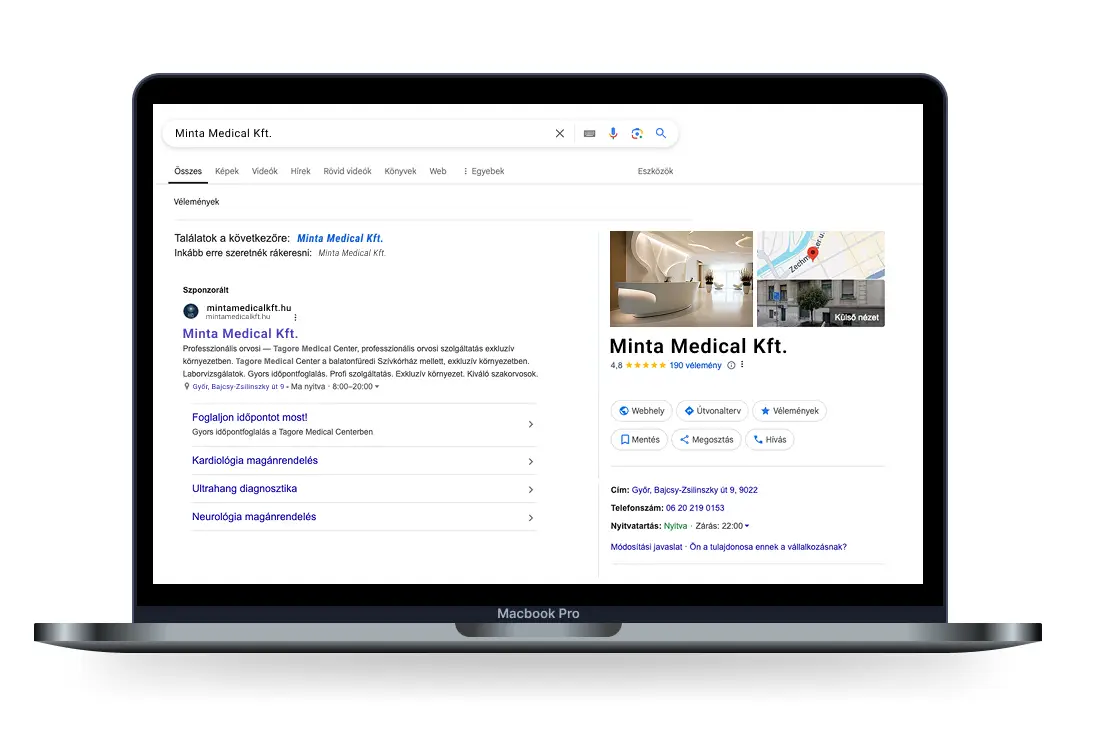 online egészségügyi marketing