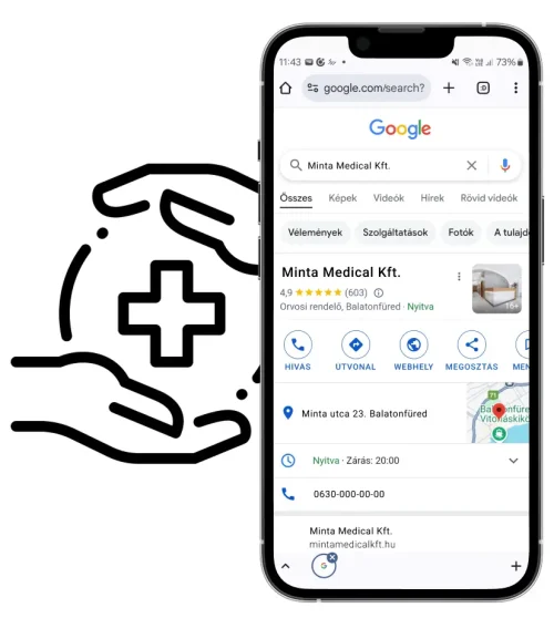 Egészségügyi marketing a Google Maps segítségével